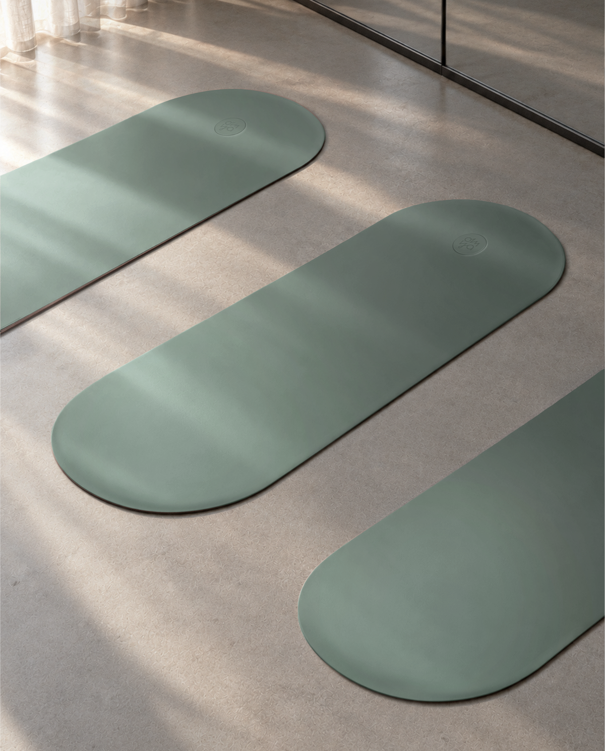 Oval Advanced Grip Yogamatte - Forest (B-Ware)
