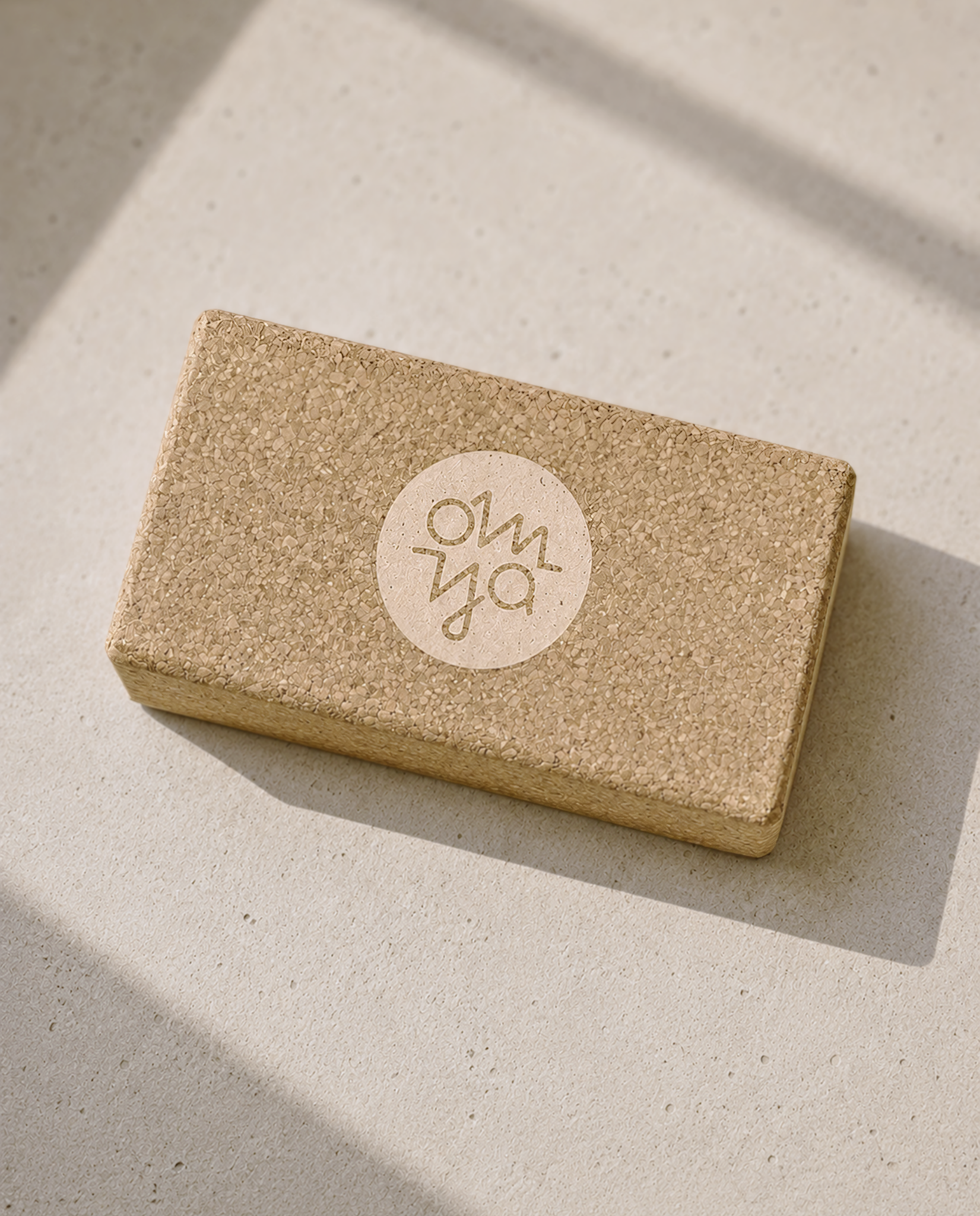 Yoga Cork Block - Sand
