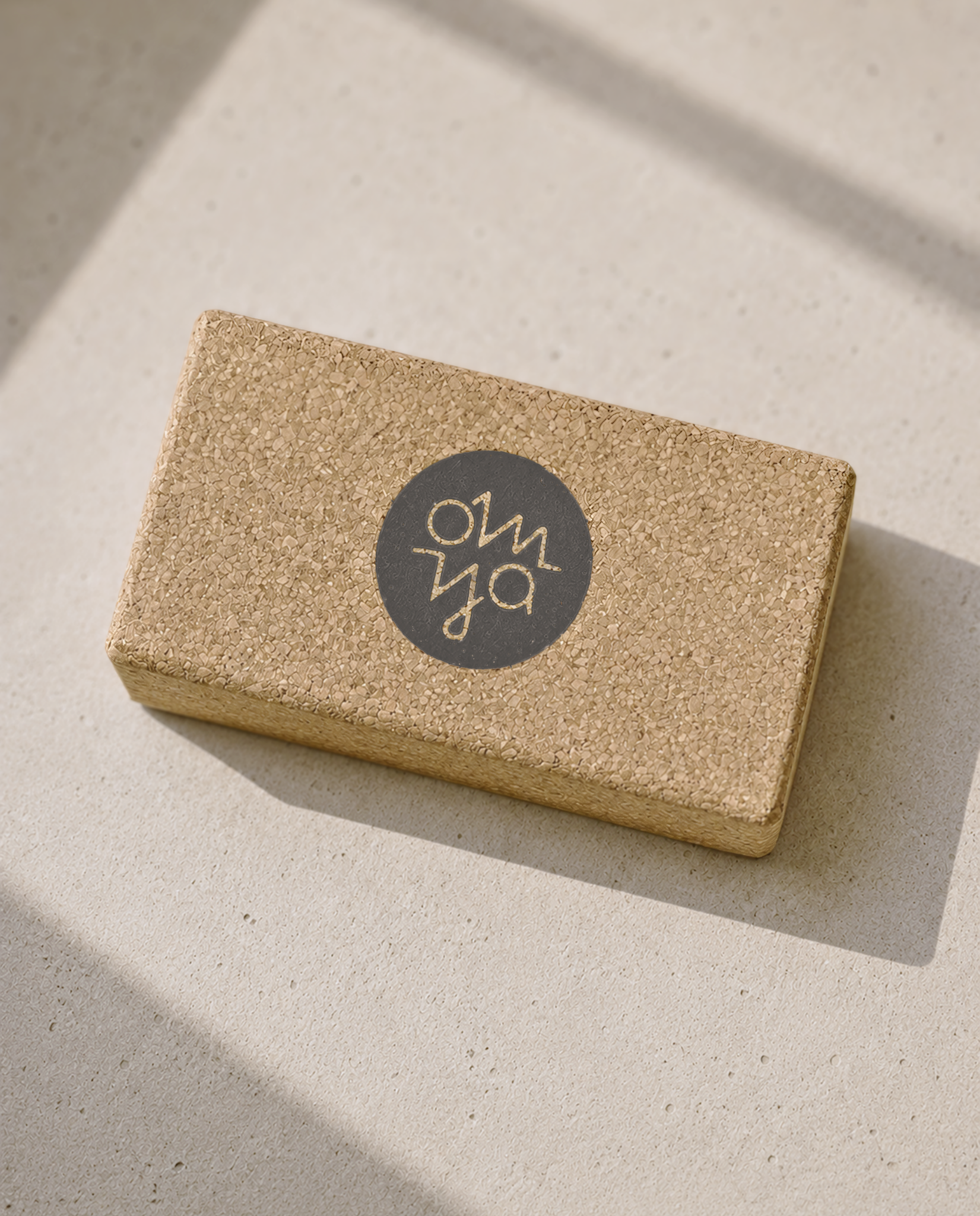 Yoga Cork Block - Stone