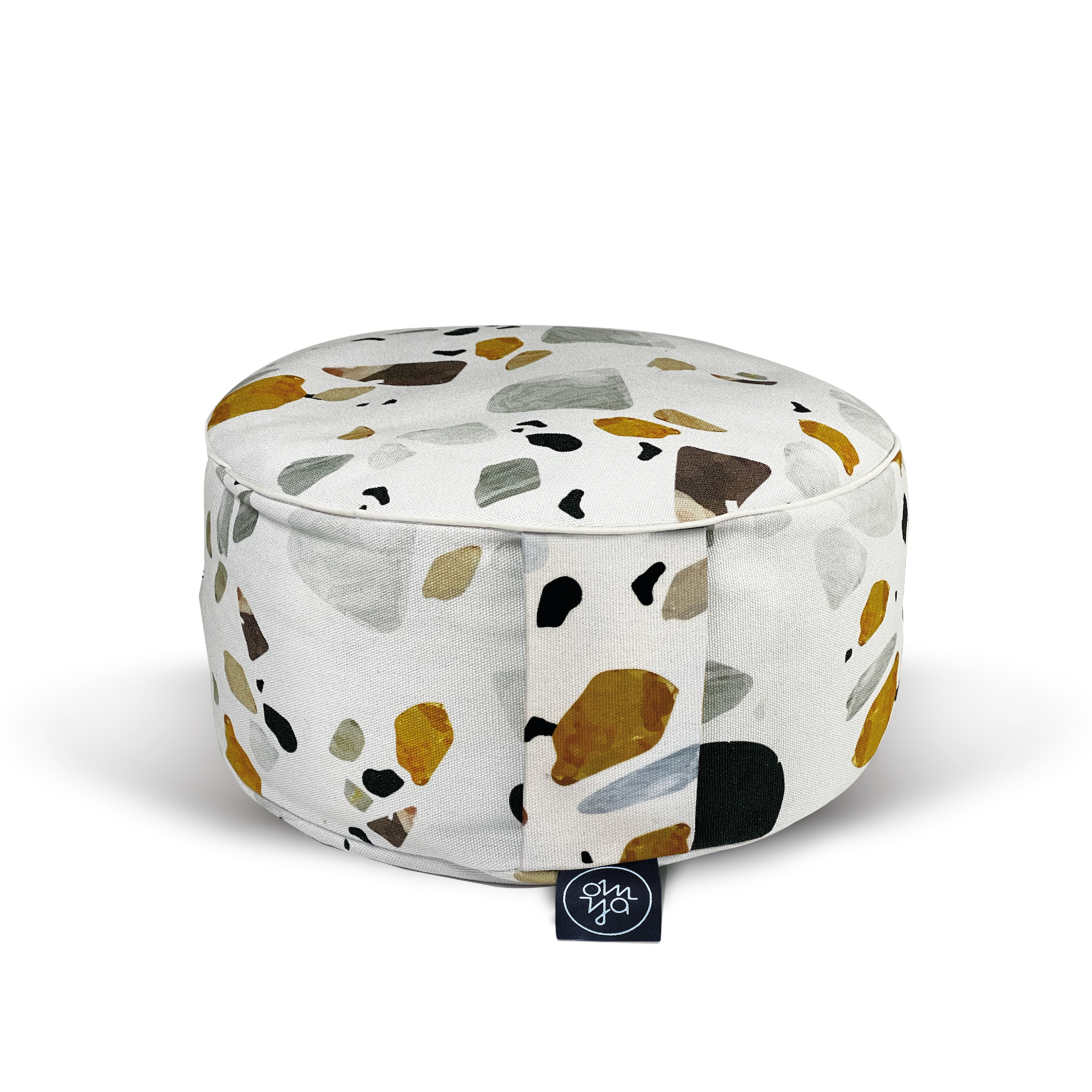 Coussin de yoga design - Terrazzo Clair
