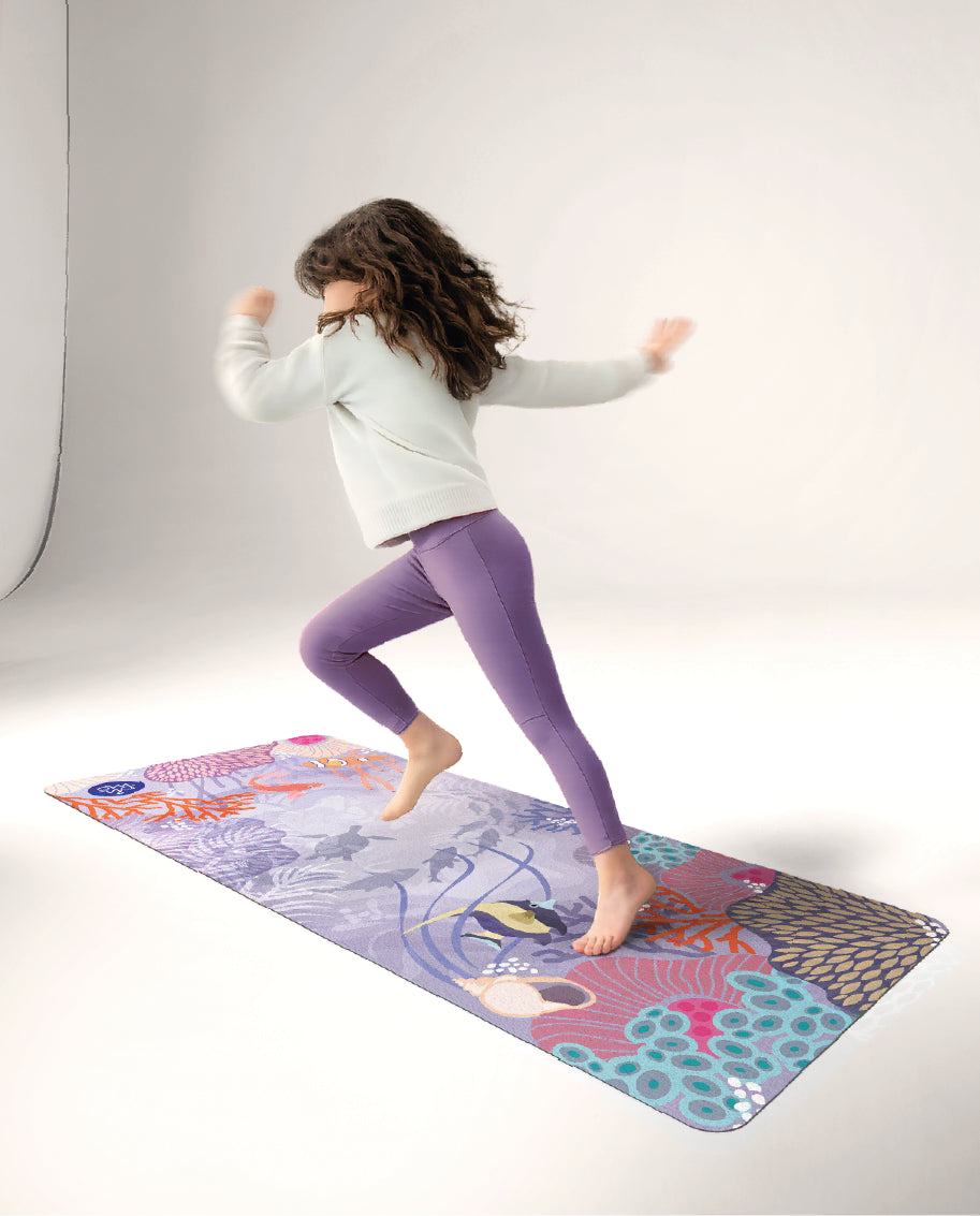 Kinder Yogamatte - Happy Reef