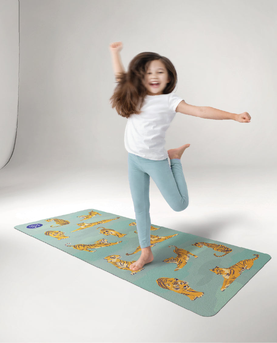 Tapis de yoga pour enfants - Moving Tiger