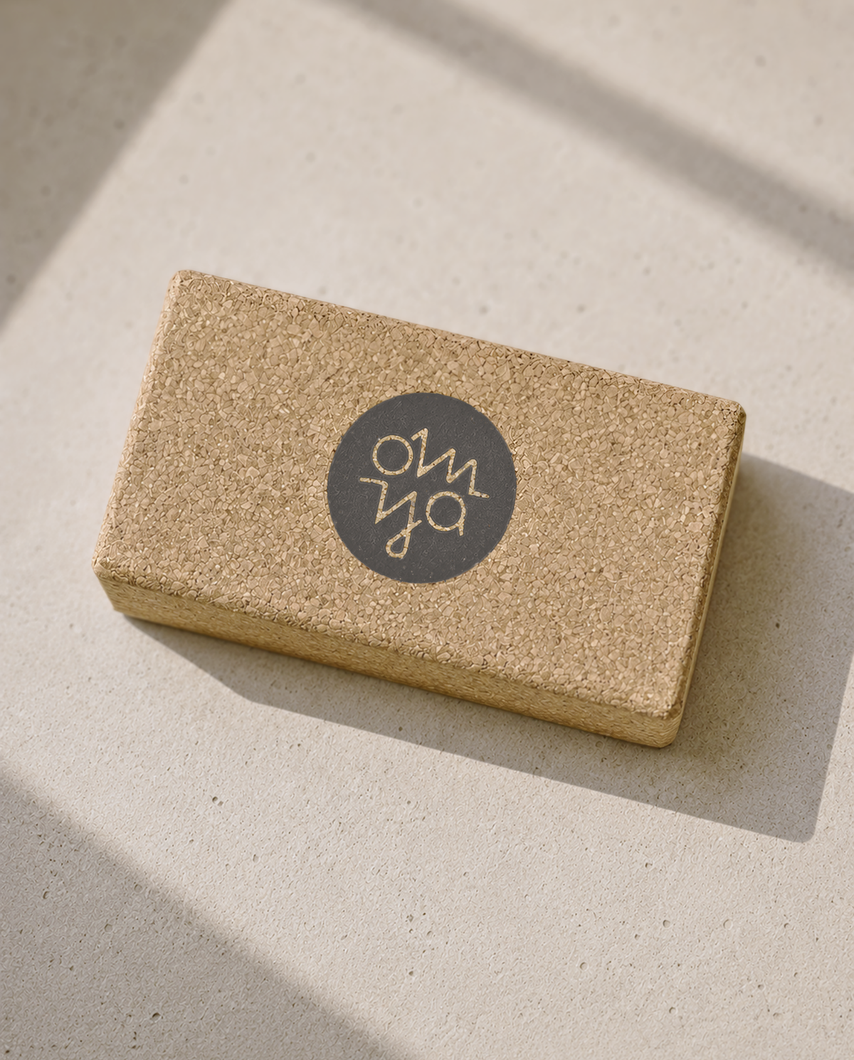 Yoga Cork Block - Stone