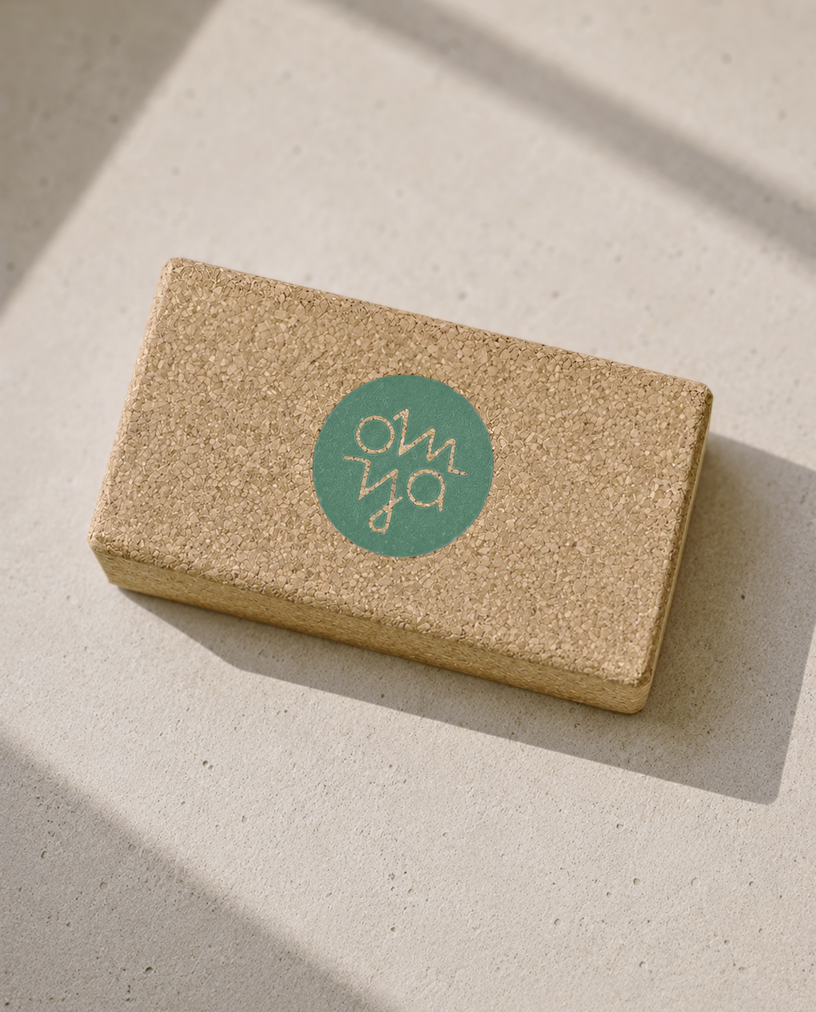 Yoga Cork Block - Sage
