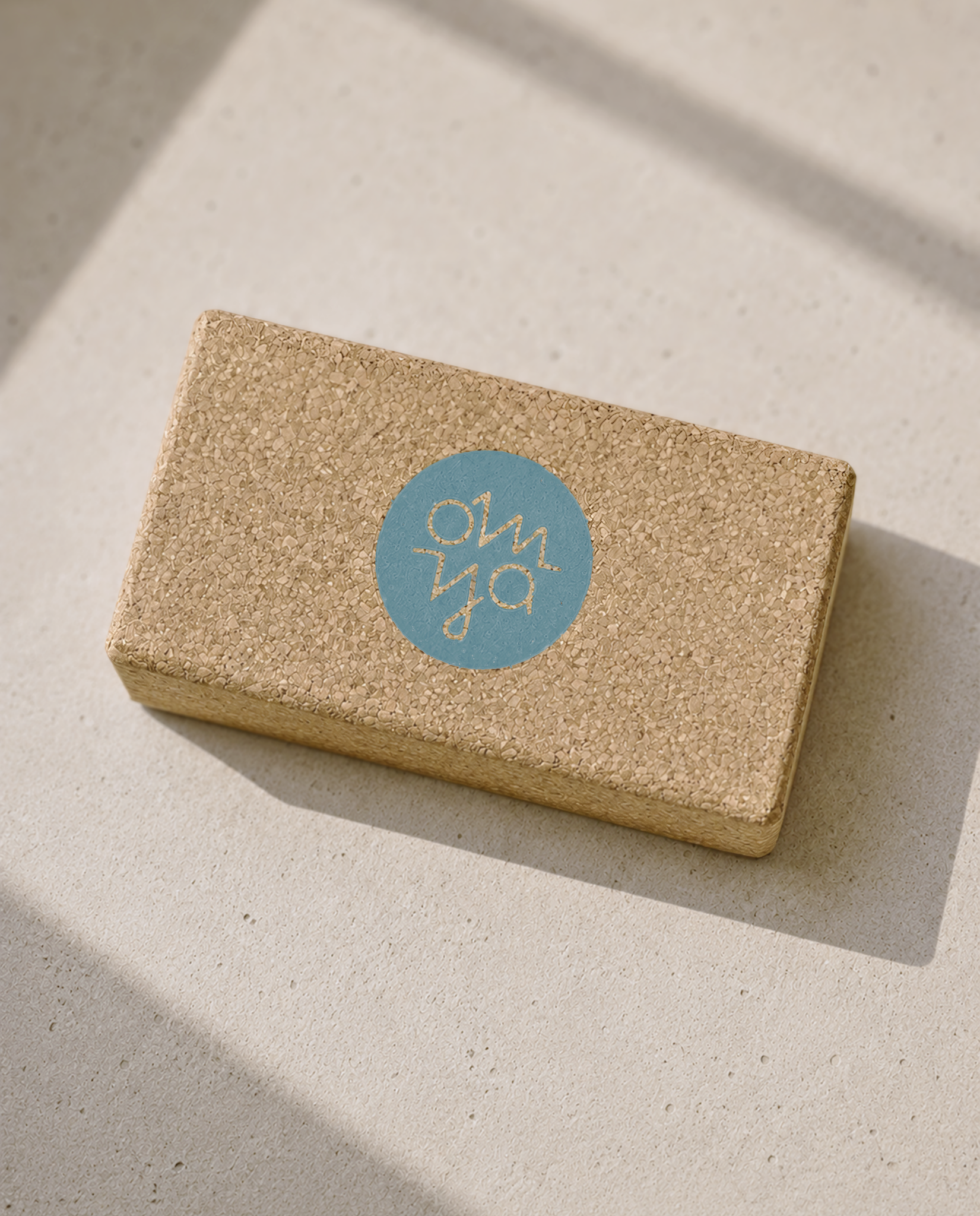 Yoga Cork Block - Sea