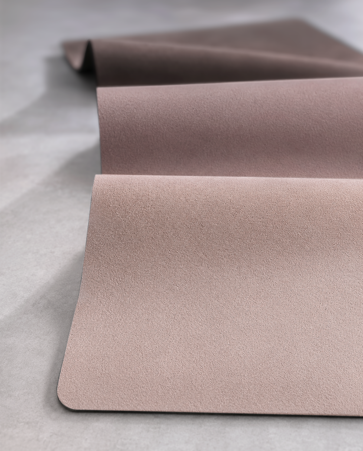 Sensual Flow Travel Yoga Mat - Terracotta Blush