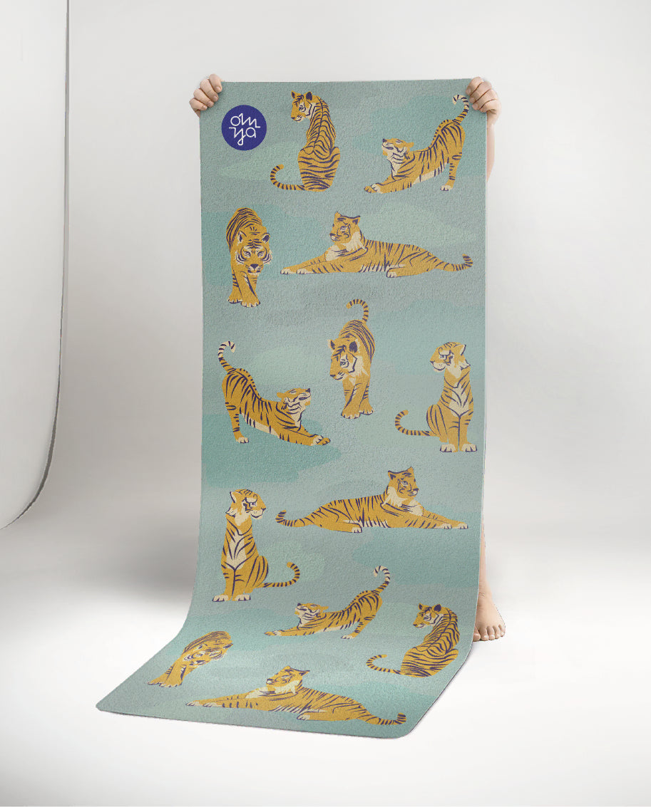 Tapis de yoga pour enfants - Moving Tiger