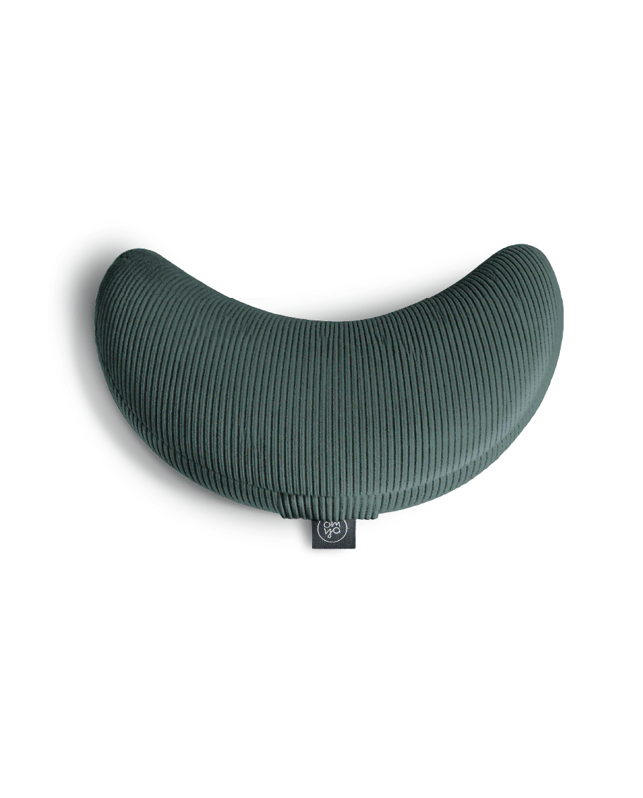 Coussin Demi Lune Design Yoga - Forest Cord