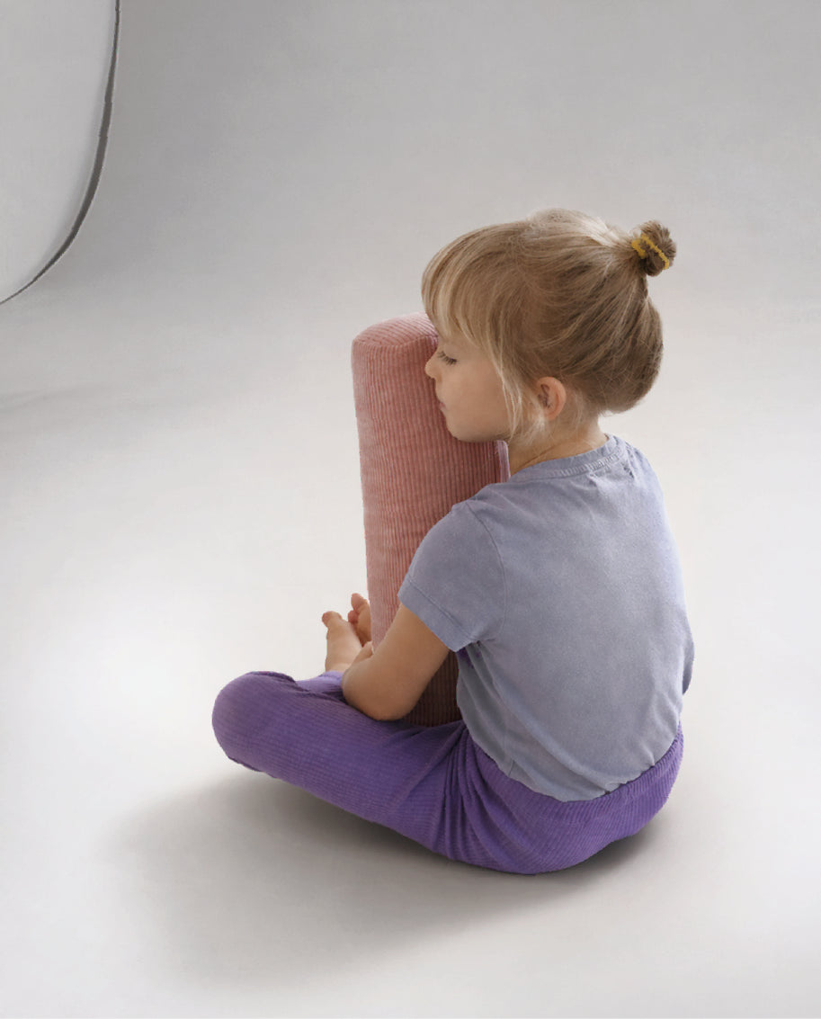 Traversin de yoga enfant - Blush Cord
