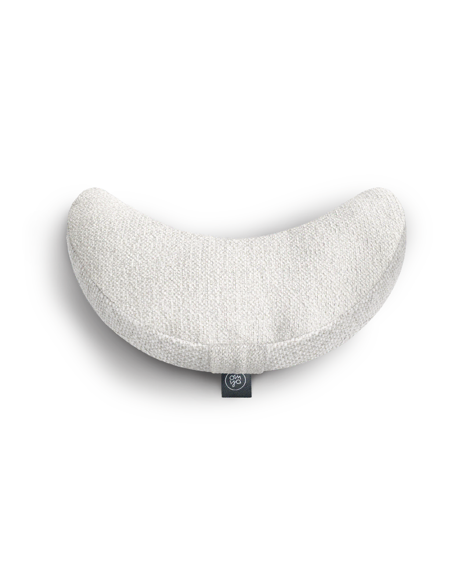 Coussin Demi-Lune Design Yoga - Maison Structure Pearl
