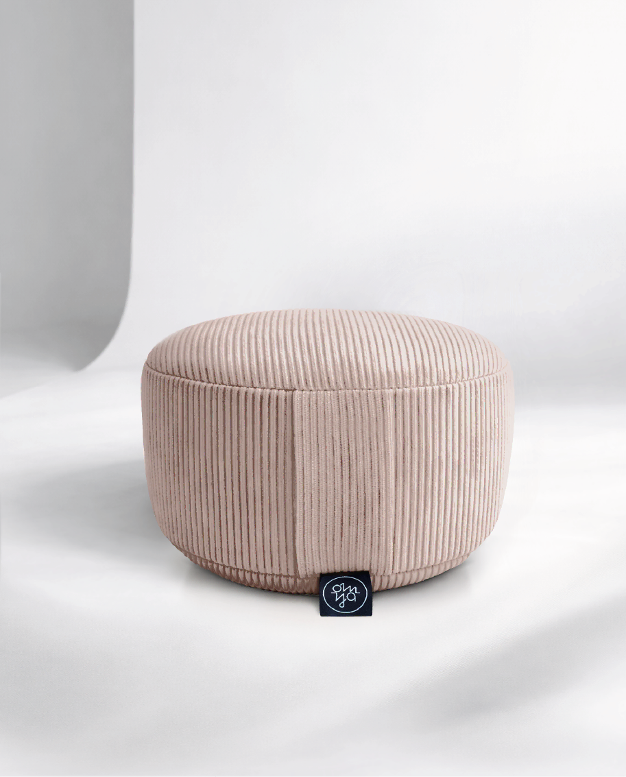 Coussin de yoga design - Blush Cord (Stock B)